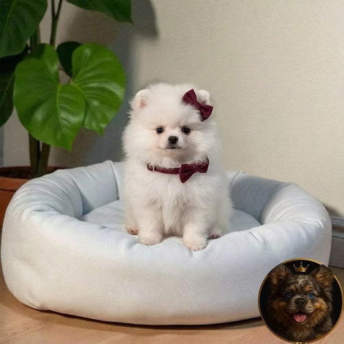 Cachorro POMERANIAN CARA DE OSO disponible - Imagen 3