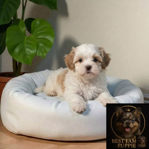 Cachorro Pequinés Maltés / Pekingese Maltese Mix disponible - Imagen 5