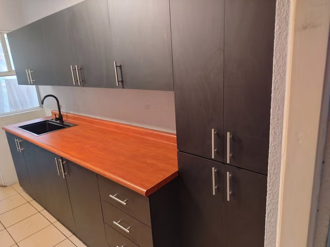 950 el metro lineal de cocina en melamina 