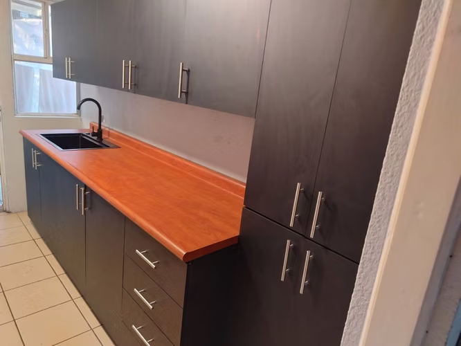 950 el metro lineal de cocina en melamina 