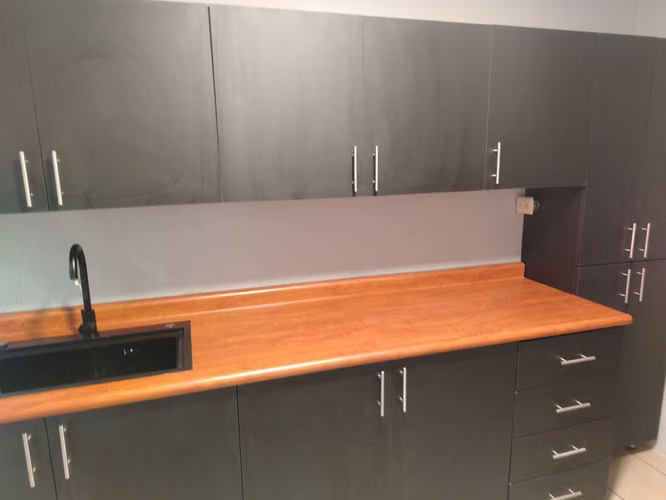950 el metro lineal de cocina en melamina 