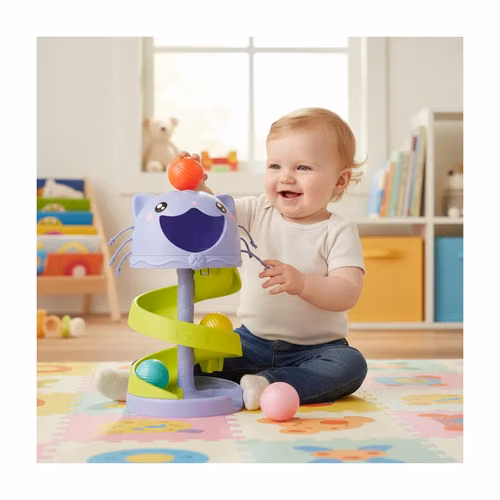 Fisher-price Gatito Pelotitas Rodantes Juguete Para Bebés