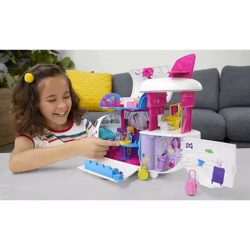 Polly Pocket Fabulous Jet Playset - Original de Mattel - Imagen 7