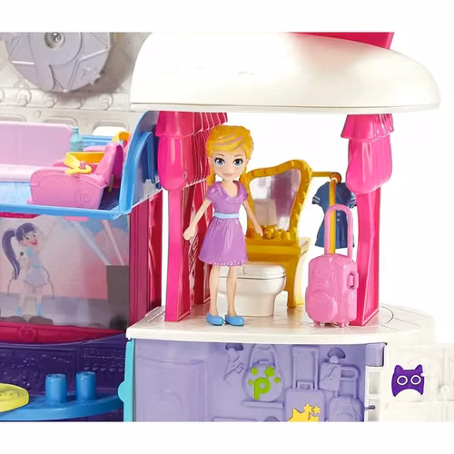 Polly Pocket Fabulous Jet Playset - Original de Mattel - Imagen 3