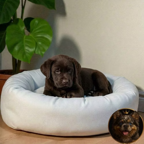 Cachorro LABRADOR RETRIEVIER CHOCOLATE LINEA AMERICANA disponible