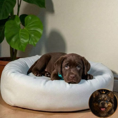 Cachorro LABRADOR RETRIEVIER CHOCOLATE LINEA AMERICANA disponible