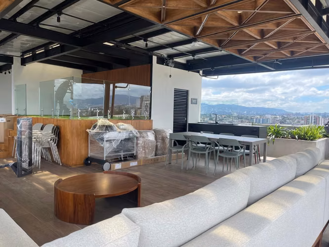 Renta apartamento Bossen zona 2. dos dormitorios y 2 parqueos. cerca de todo.  - Imagen 2