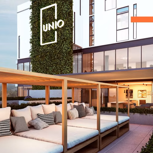 RENTA DE APARTAMENTO AMUEBLADO Y EQUIPADO EN EDIFICIO UNIO, ZONA 14 - Imagen 11