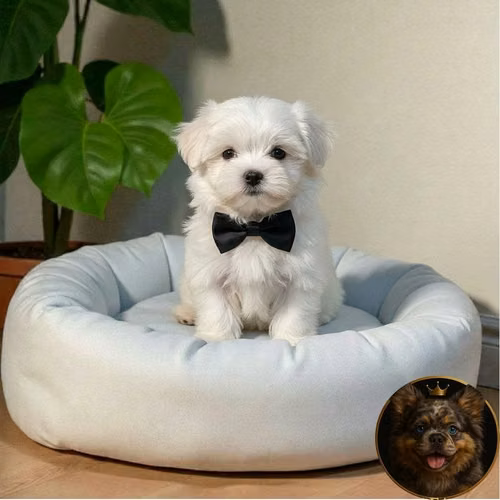 Cachorro Bichón Maltés / Maltese disponible - Imagen 2