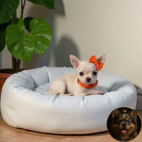 Cachorro CHIHUAHUA CABEZA DE MANZANA TRADICIONAL disponible - Imagen 6