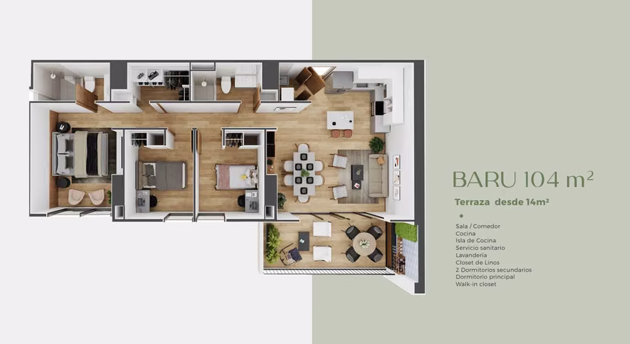 ¡Tu próximo hogar con terraza privada y acabados premium!  - Imagen 9