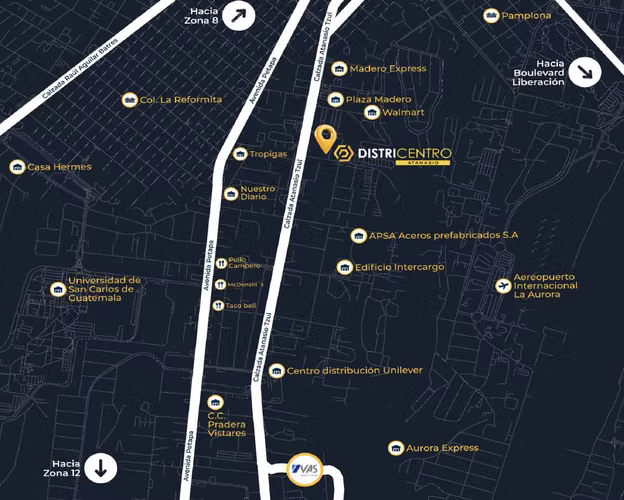 Venta de Bodegas y Oficinas en DISTRICENTRO Atanasio zona 12 - Imagen 3