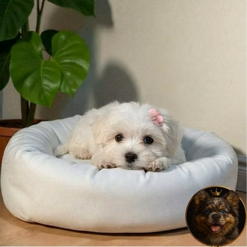 Cachorro Bichón Maltés / Maltese disponible - Imagen 3