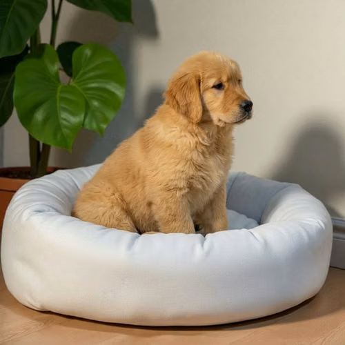 Cachorro GOLDEN RETRIEVER LINEA BRITANICA disponible