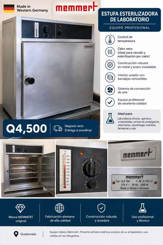 GERMAN MEMMERT STERILIZING STOVE - PROFESSIONAL LABORATORY EQUIPMENT