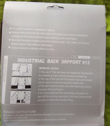 6 CINTURONES BODEGUEROS BACK SUPPORT 912 COLOR NEGRO PROFESIONAL INDUSTRIAL VENDO 
