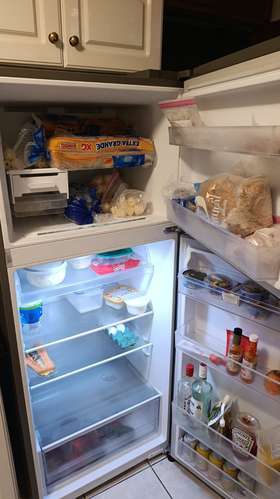 Refrigerador con congelador LG