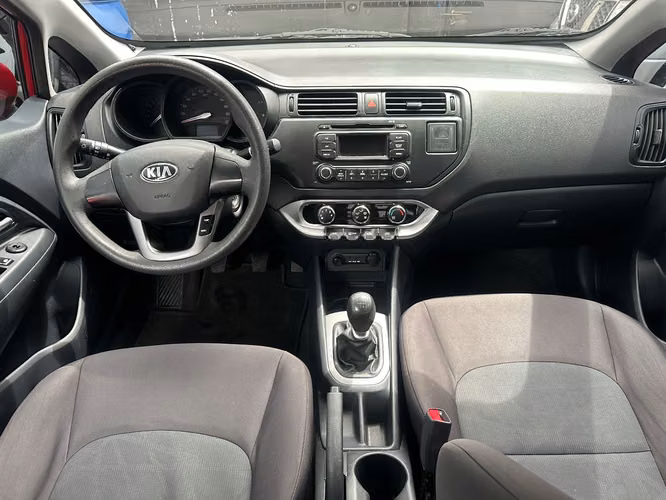 Kia Río Lx 2014 de Agencia Mecanico Bien Cuidado un Dueño Súper Económico 