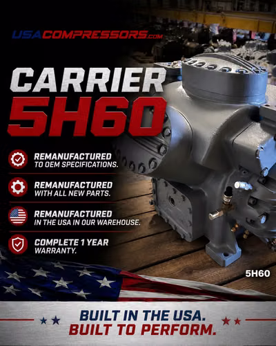 CARRIER 5H80 OPEN DRIVE COMPRESOR - Imagen 10