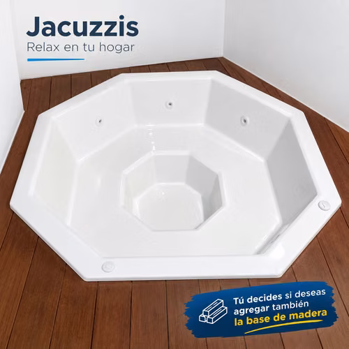 Oferta Jacuzzis octagonales y familiares