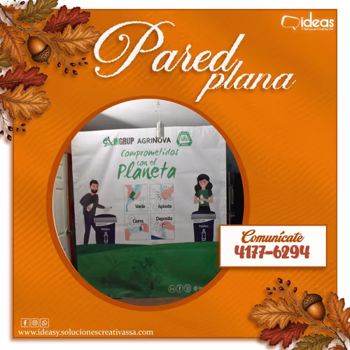  PARED PROMOCIONAL RECTA 