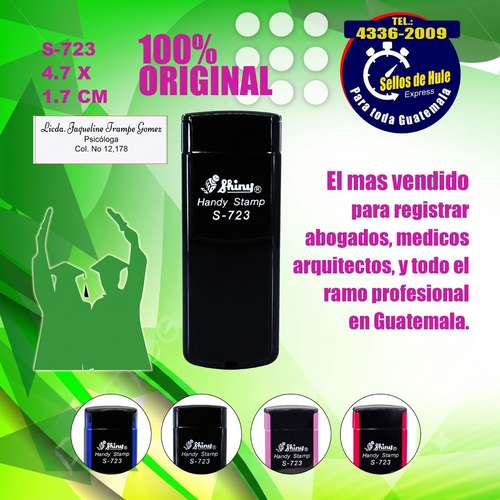 Sellos Urgentes desde Q 150.00 Servicios de Imprenta, Serigrafía, Diseño Gráfico