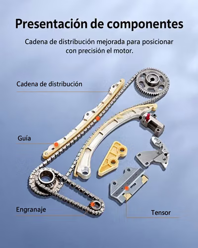 Kit de cadena de tiempo ECCPP para Honda 2.4L (CR-V, Accord, Element)