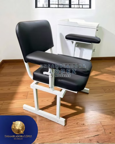 Silla para laboratorio toma muestra o flebologia