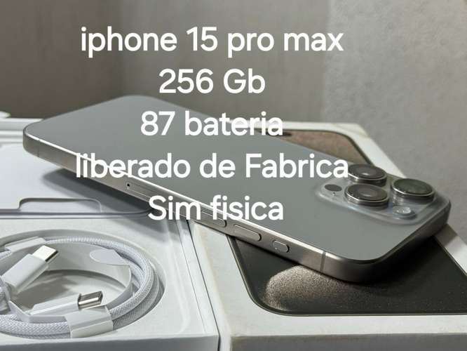 15 pro max 256 Gb 