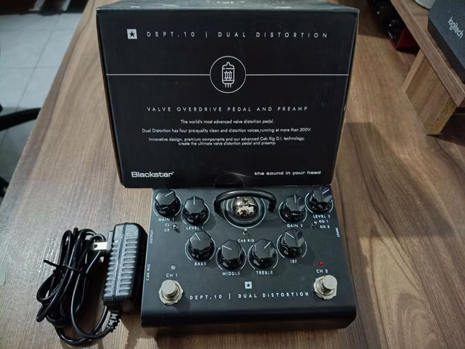 Pedal y Preamplificador Blackstar Dept. 10 Dual Distortion (nuevo) - Imagen 8