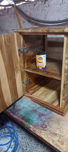 Mueble de pura madera sólida teca y conacaste  - Imagen 3