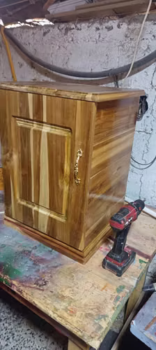 Mueble de pura madera sólida teca y conacaste  - Imagen 5