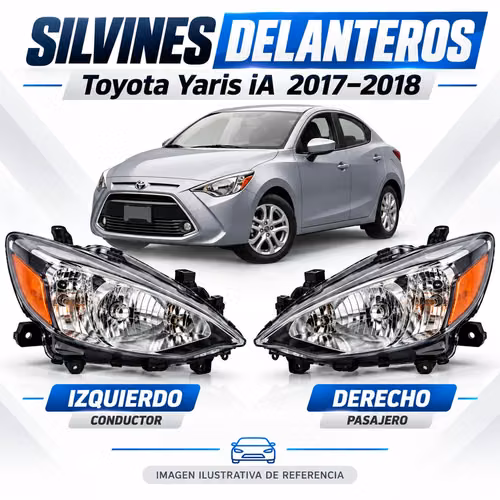 Silvines delanteros Toyota Yaris iA 