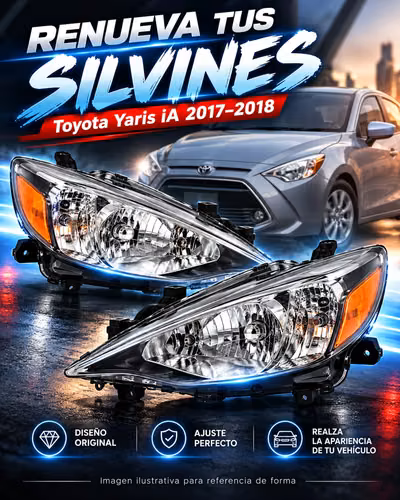 Silvines delanteros Toyota Yaris iA 