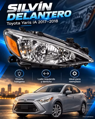 Silvines delanteros Toyota Yaris iA 