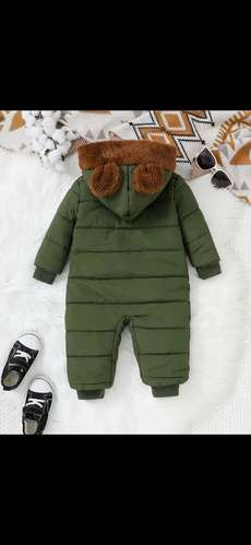  Traje de invierno para bebé! 