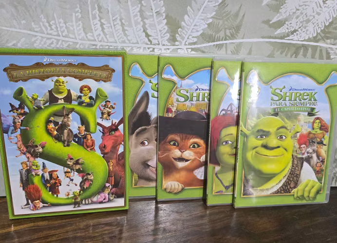 Colección Películas Shrek en  DVD 