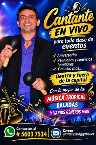 Cantante en vivo  - Imagen 2