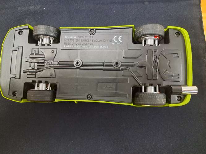 Carro de juguete mitsubishi evolution VII FAST & FURIOUS escala 1/24 - Imagen 11