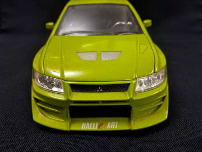 Carro de juguete mitsubishi evolution VII FAST & FURIOUS escala 1/24 - Imagen 3