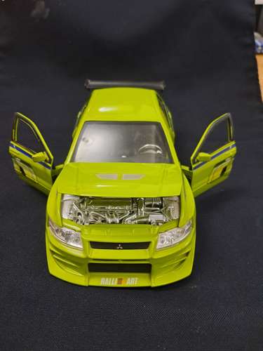 Carro de juguete mitsubishi evolution VII FAST & FURIOUS escala 1/24 - Imagen 8