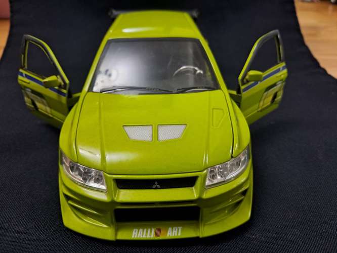 Carro de juguete mitsubishi evolution VII FAST & FURIOUS escala 1/24 - Imagen 7