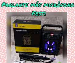 Vendo bocina Bluetooth con micrófono y radio sd usbPrecio Q150envio gratis Bocina Bluetooth led