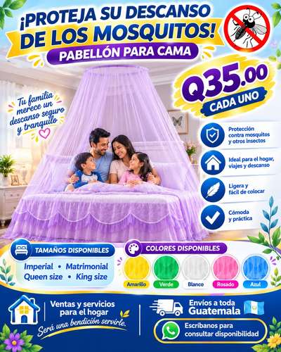 Pabellón redondo envío a toda Guatemala e24