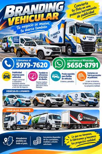 Branding vehicular full color