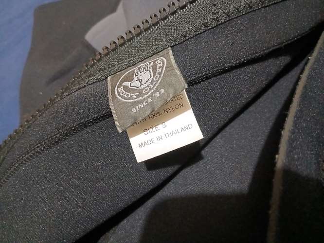 Traje para bucear 