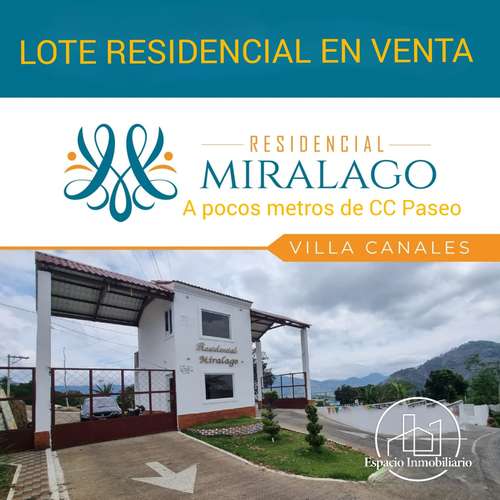 Precioso lote en Condominio Residencial Miralago 