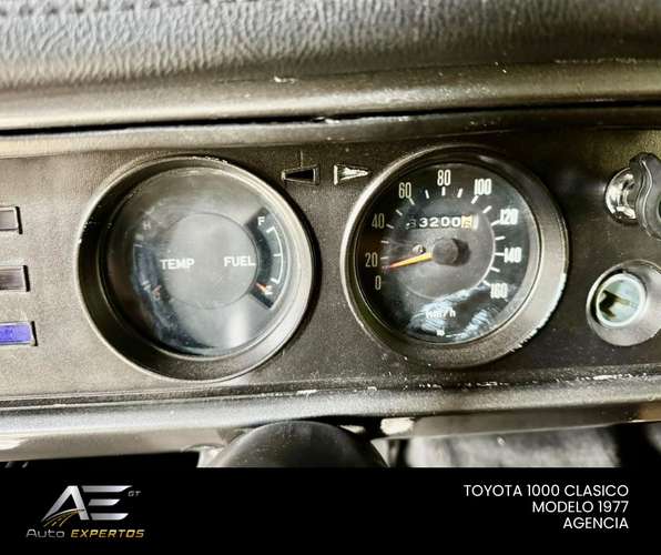  ¡TOYOTA 1000 MODELO 1977 – UNA VERDADERA JOYA CLÁSICA!   AGENCIA