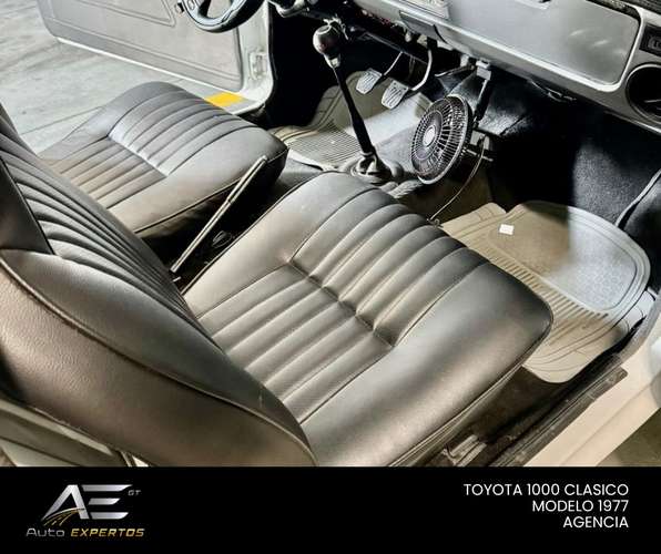  ¡TOYOTA 1000 MODELO 1977 – UNA VERDADERA JOYA CLÁSICA!   AGENCIA