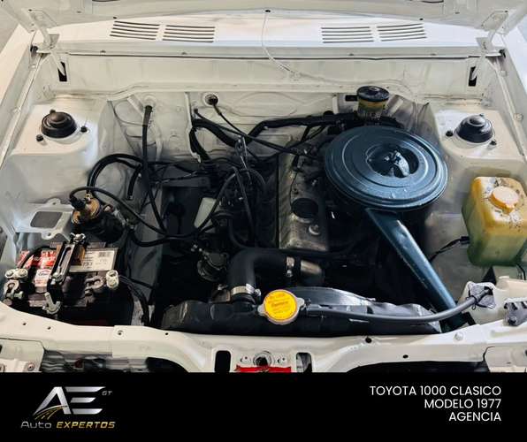  ¡TOYOTA 1000 MODELO 1977 – UNA VERDADERA JOYA CLÁSICA!   AGENCIA